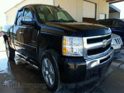 2010 Chevrolet SILVERADO, black — VIN 1GCSCSE01AZ111545, Copart