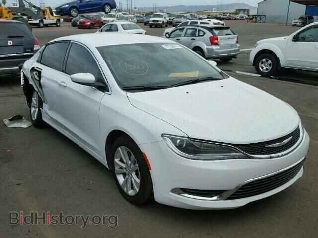 Фотография 1C3CCCAB1GN155860 - CHRYSLER 200 2016