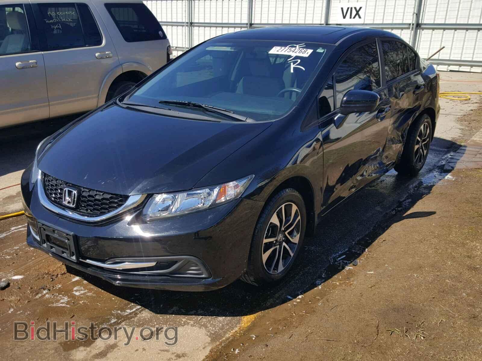 2014 HONDA CIVIC - VIN: 2HGFB2F85EH533608 - Фото 2
