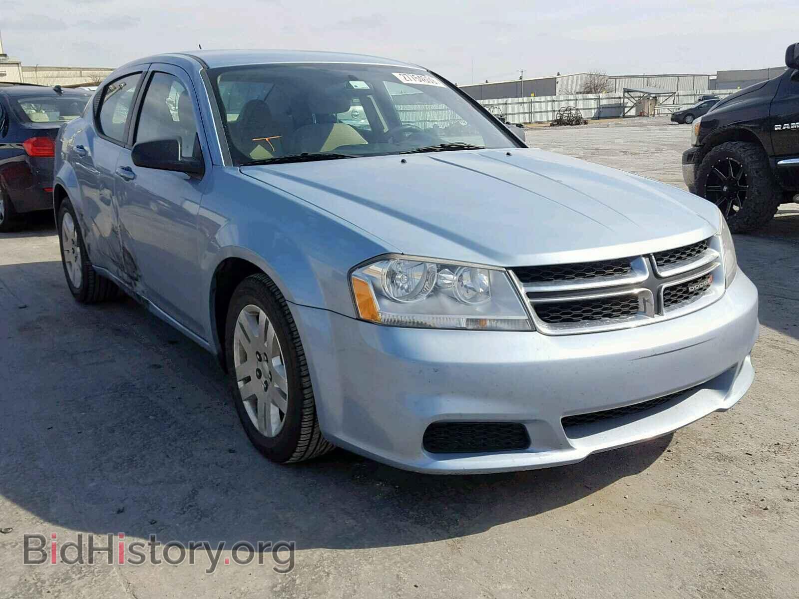 Photo 1C3CDZAB1DN731300 - DODGE AVENGER 2013
