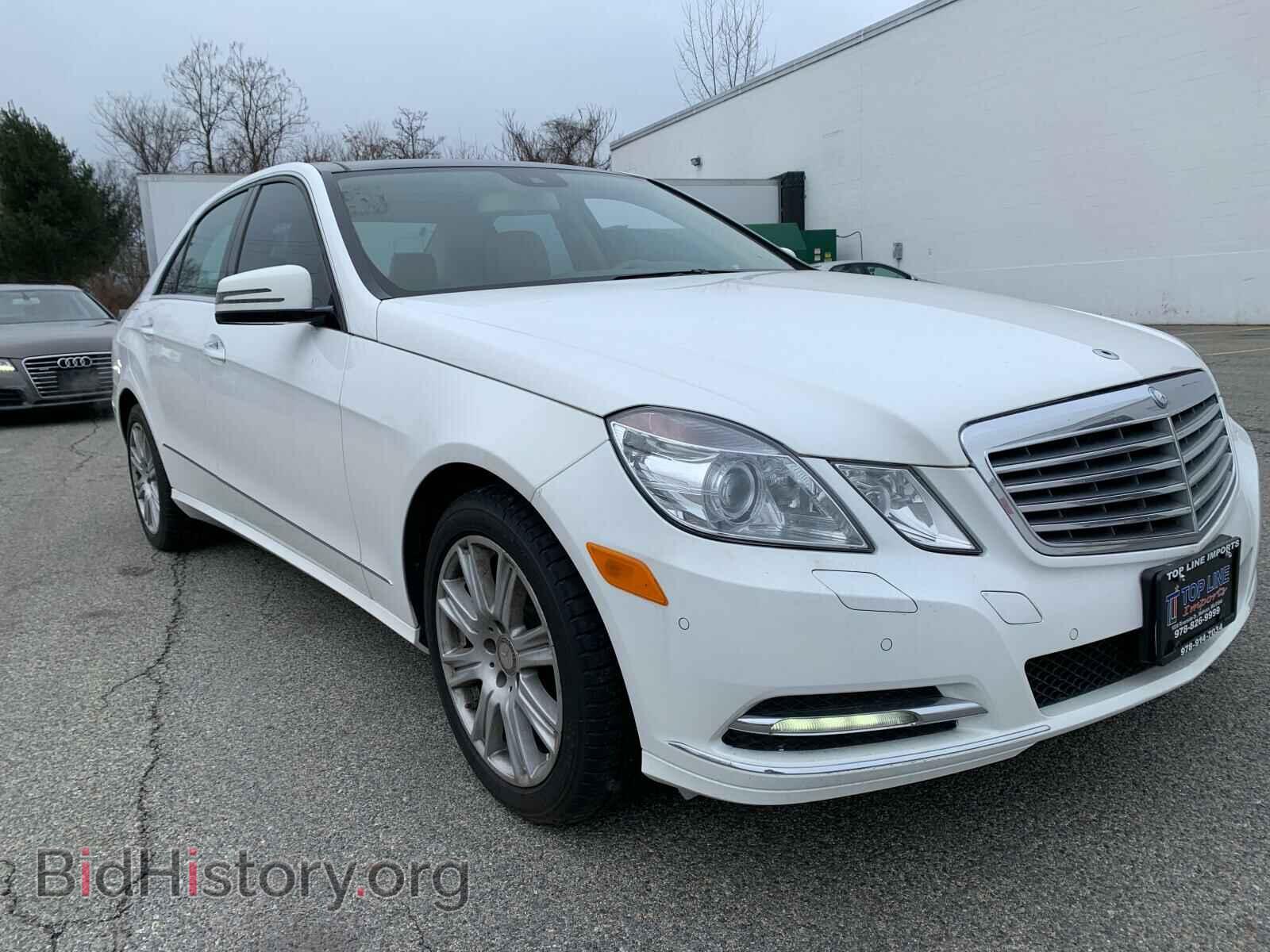 Фотография WDDHF8JB8DA691073 - MERCEDES-BENZ E CLASS 2013