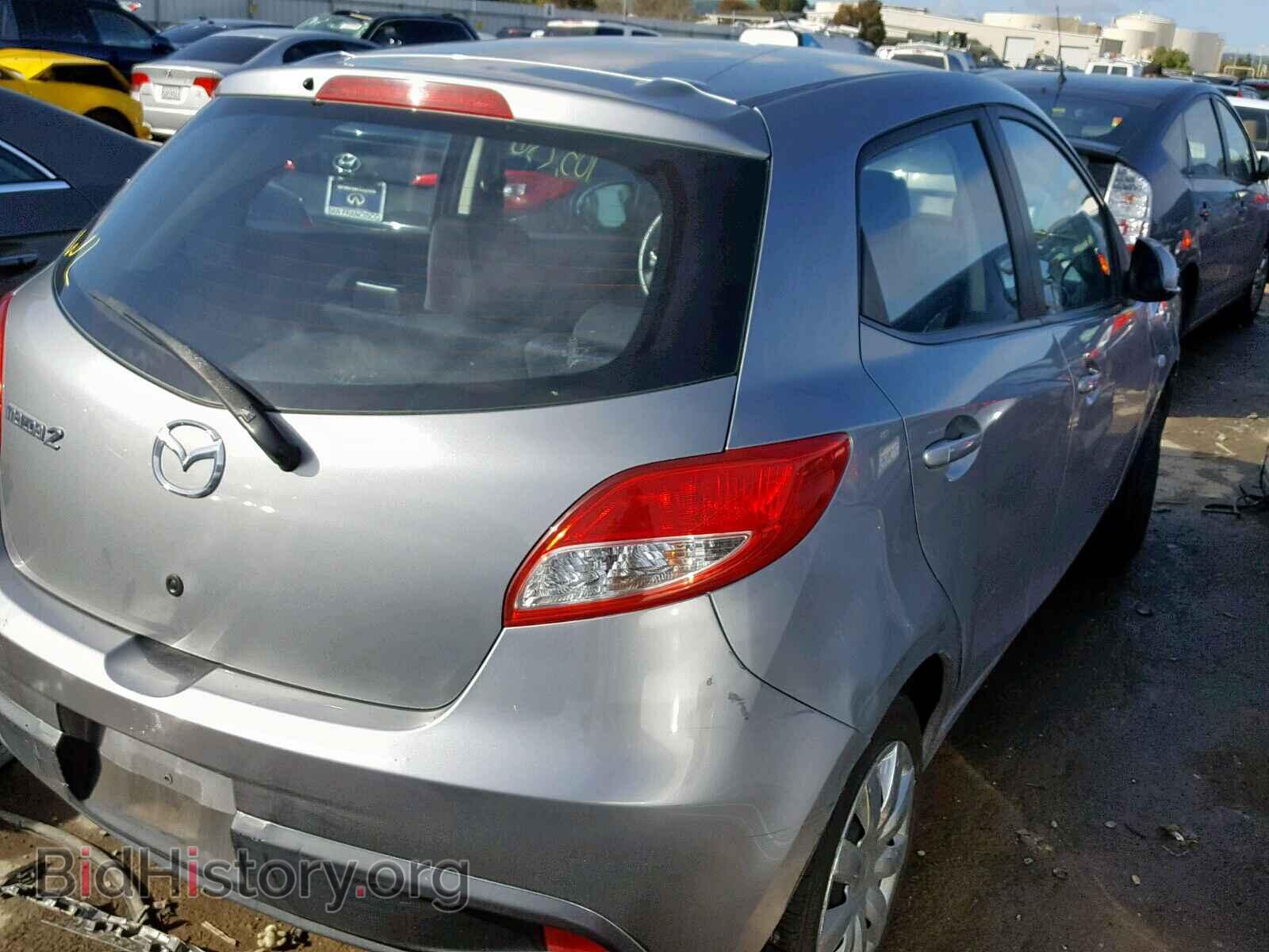 2013 MAZDA 2 - VIN: JM1DE1KZ6D0170955 - Фото 4