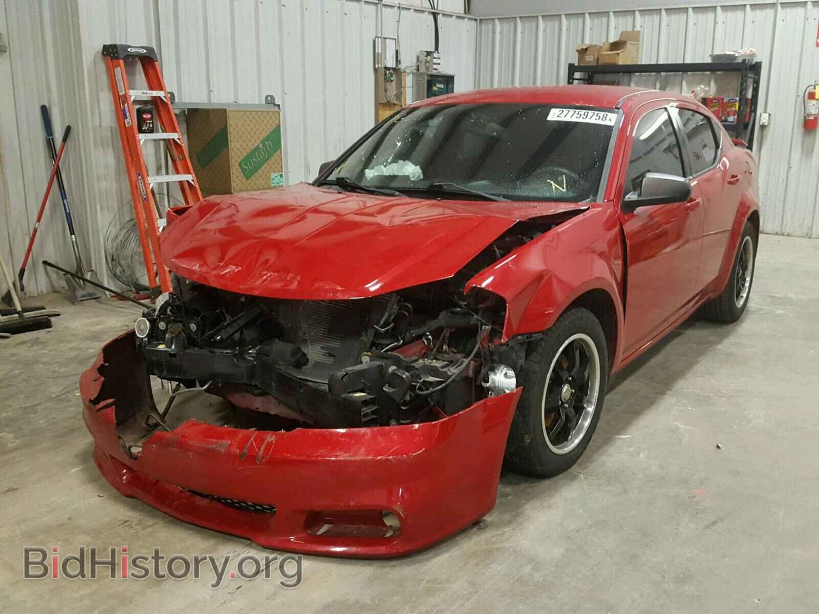 2012 DODGE AVENGER - VIN: 1C3CDZAB1CN198542 - Фото 2
