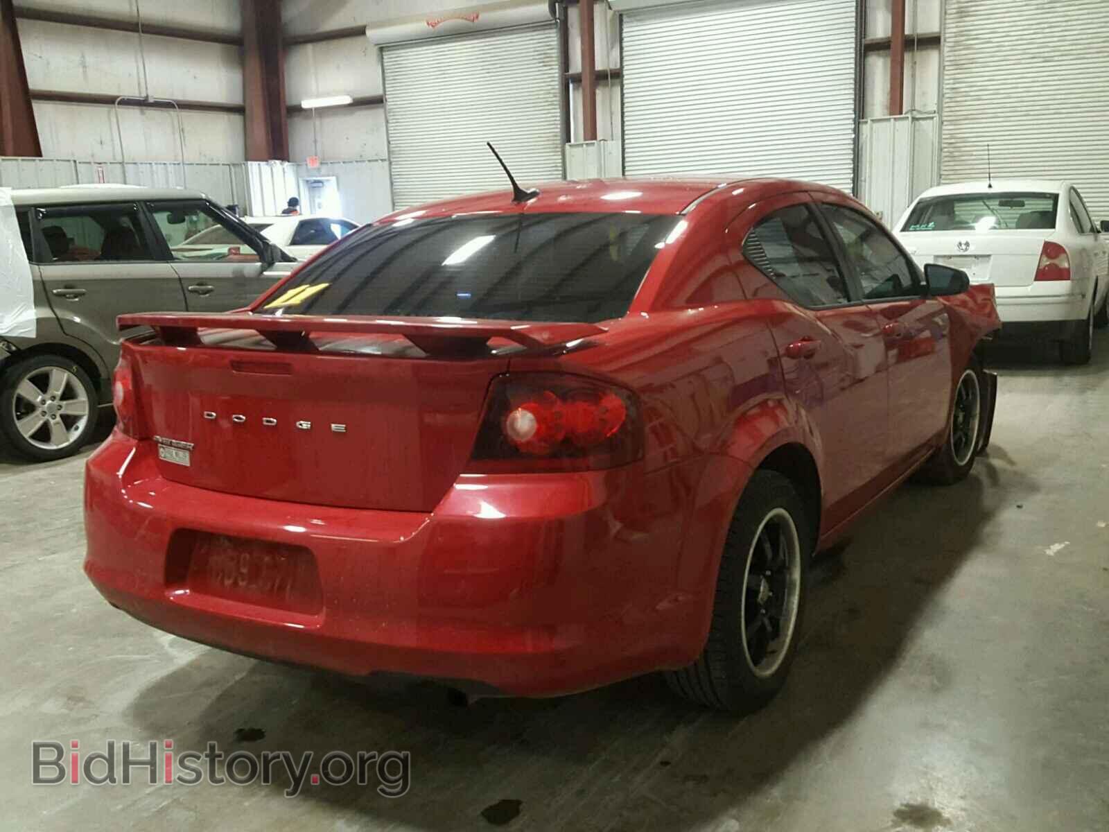 2012 DODGE AVENGER - VIN: 1C3CDZAB1CN198542 - Фото 4