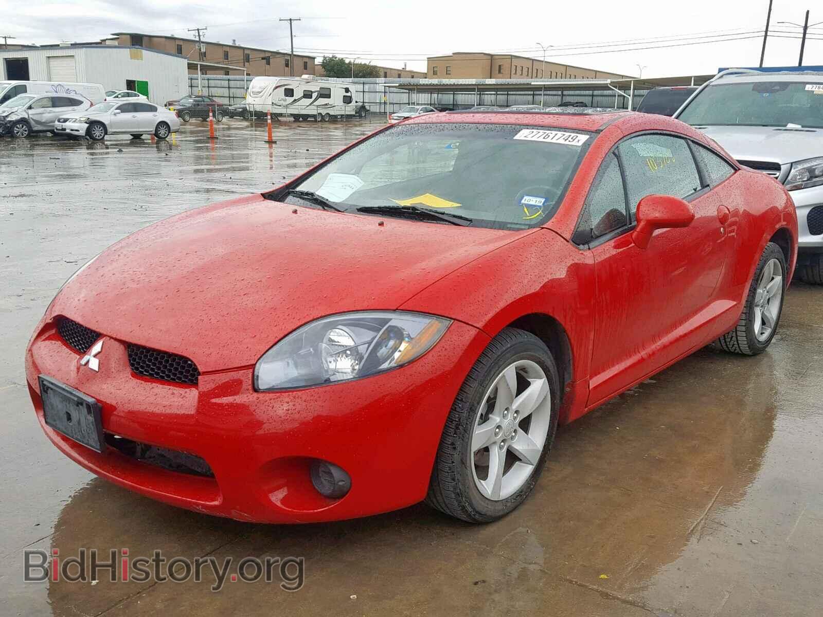2006 MITSUBISHI ECLIPSE - VIN: 4A3AK24FX6E026932 - Фото 2