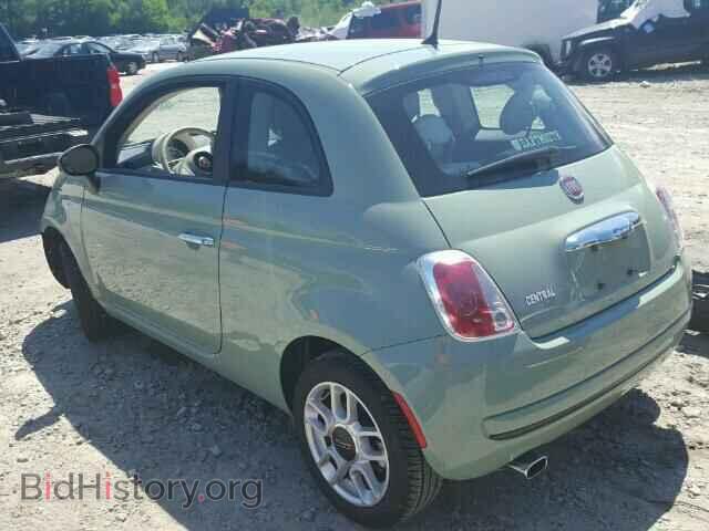 2013 FIAT 500 - VIN: 3C3CFFAR0DT660631 - Фото 3