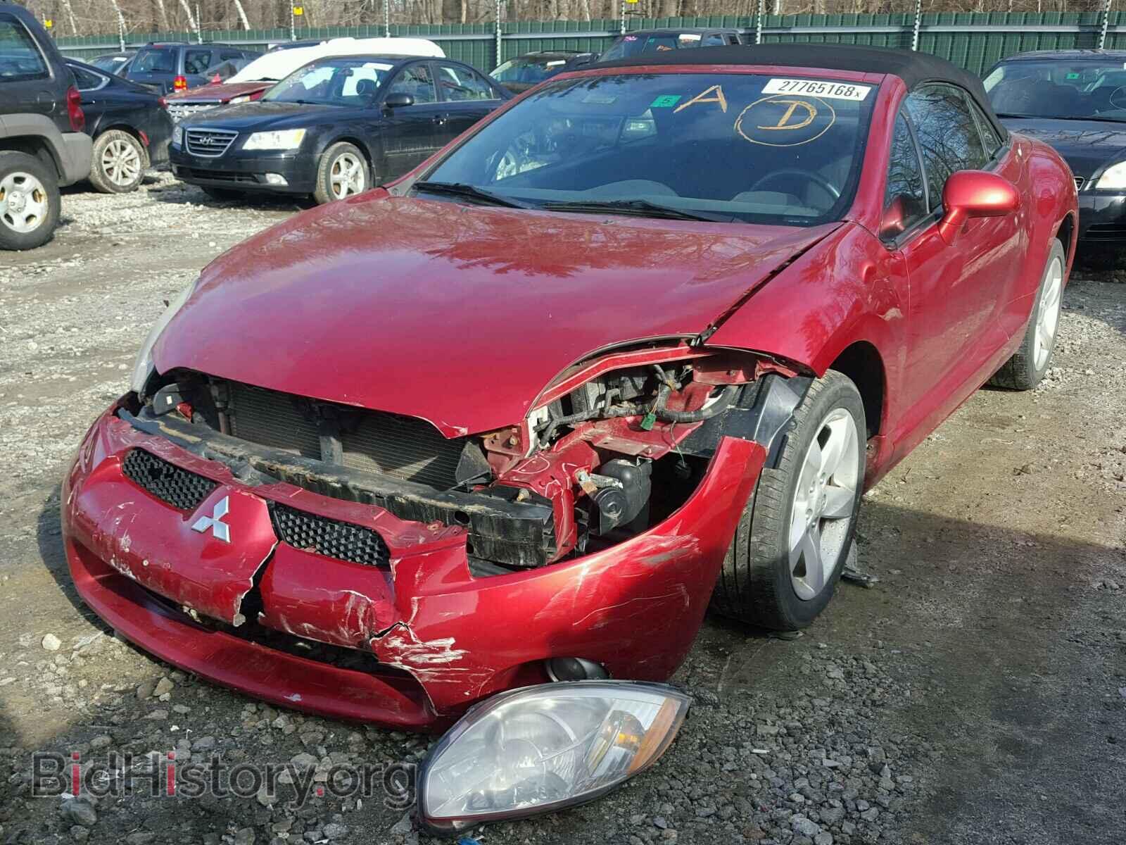 2008 MITSUBISHI ECLIPSE - VIN: 4A3AL25F58E005615 - Фото 2