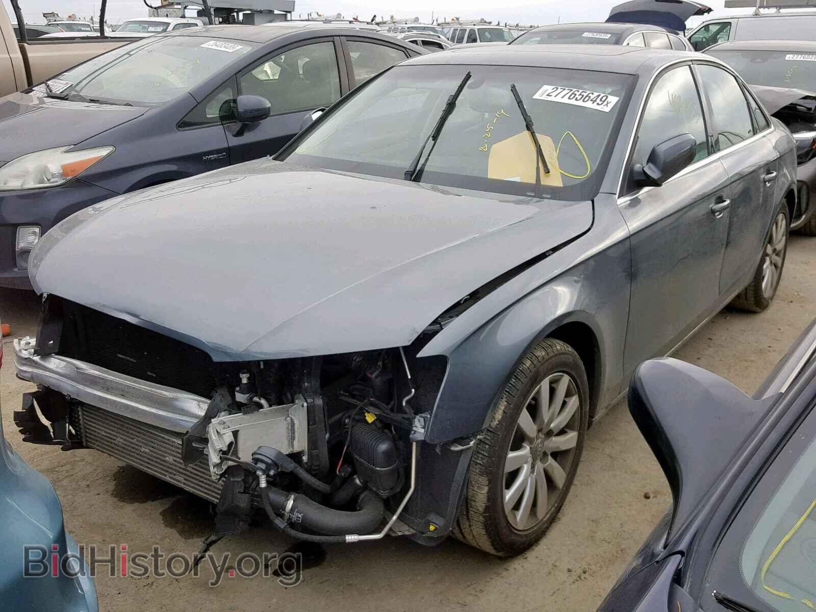 2013 AUDI A4 - VIN: WAUBFAFL9DN049704 - Фото 2