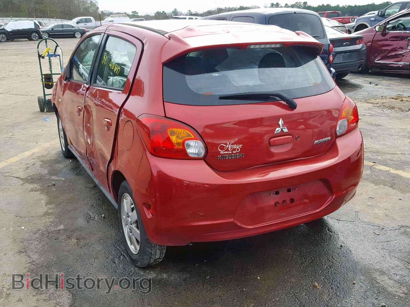 2014 MITSUBISHI MIRAGE - VIN: ML32A4HJ5EH015521 - Фото 3