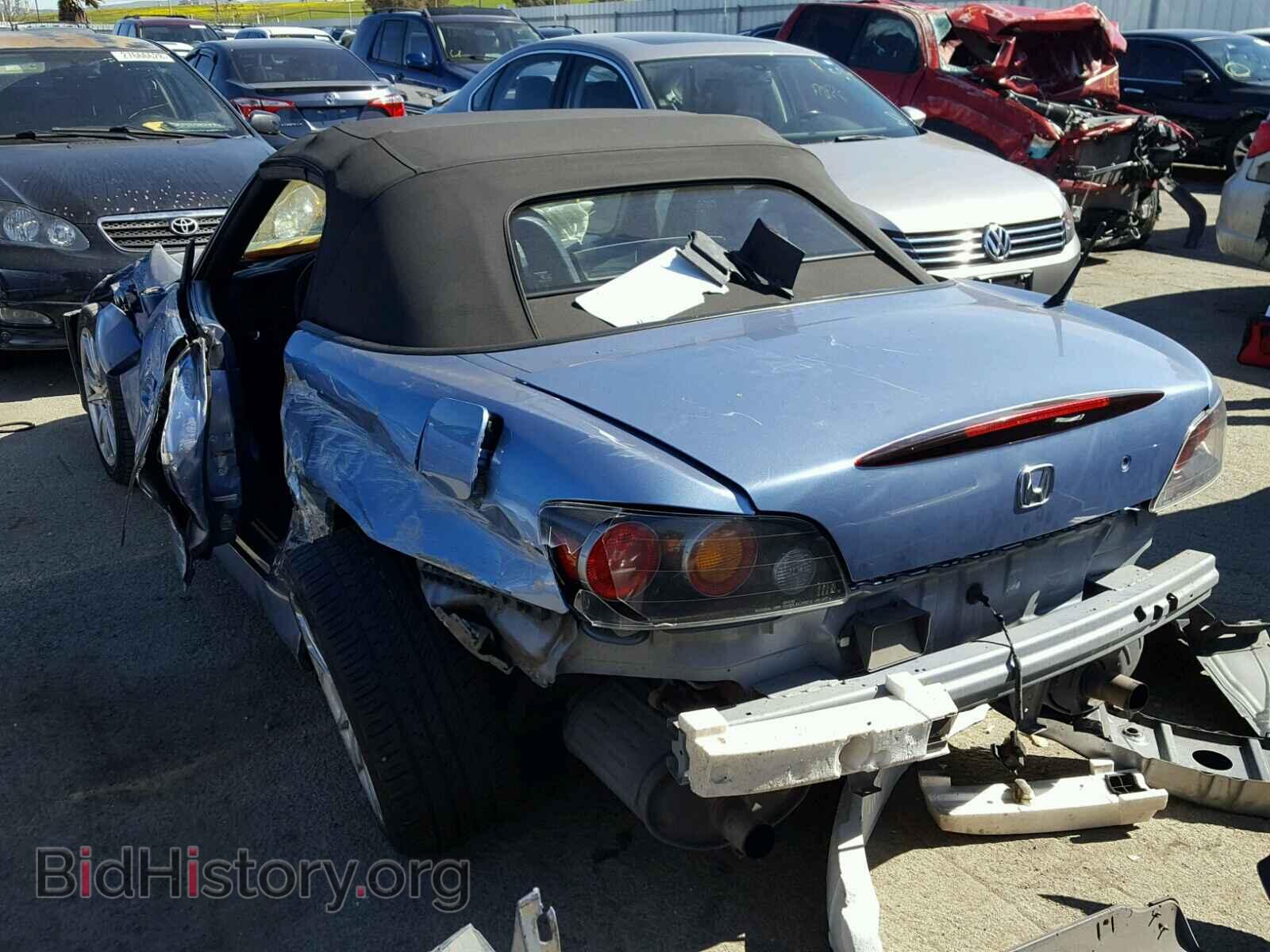 2004 HONDA S2000 - VIN: JHMAP21424S001138 - Фото 3