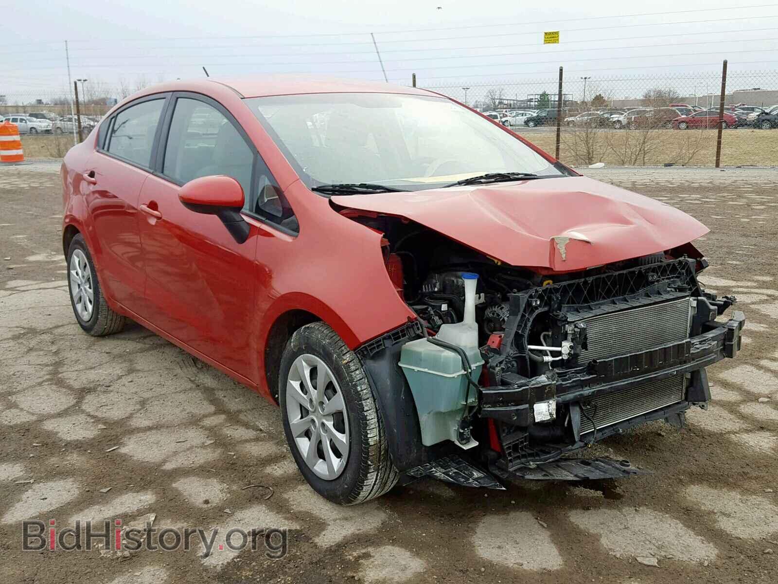 Фотография KNADM4A3XC6084817 - KIA RIO 2012