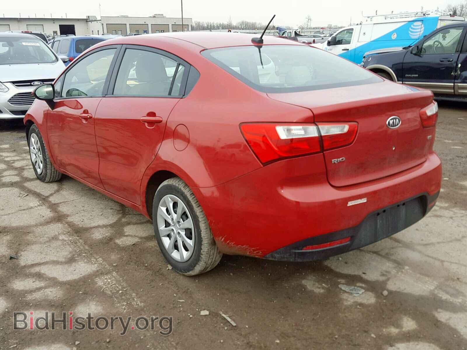 2012 KIA RIO - VIN: KNADM4A3XC6084817 - Фото 3