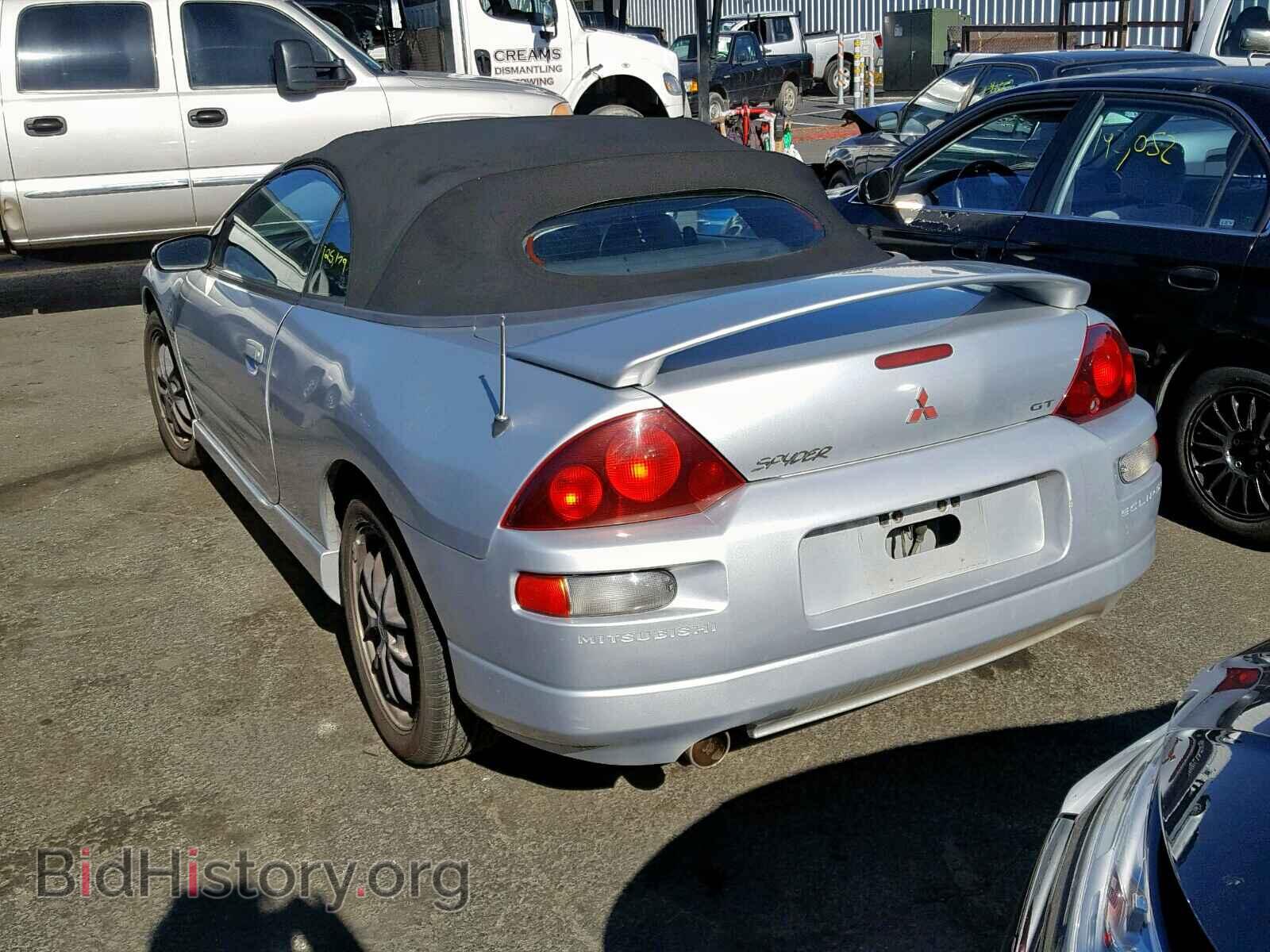 2001 MITSUBISHI ECLIPSE - VIN: 4A3AE85H21E185608 - Фото 3
