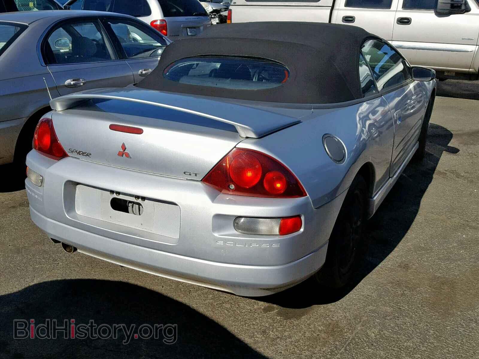2001 MITSUBISHI ECLIPSE - VIN: 4A3AE85H21E185608 - Фото 4