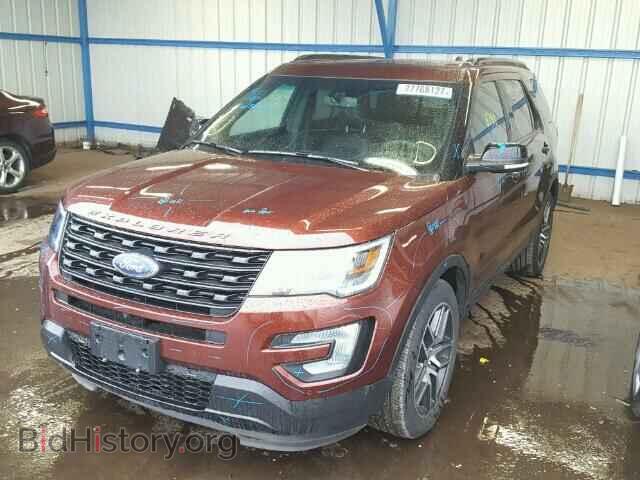 2016 FORD EXPLORER - VIN: 1FM5K8GT7GGB86485 - Фото 2