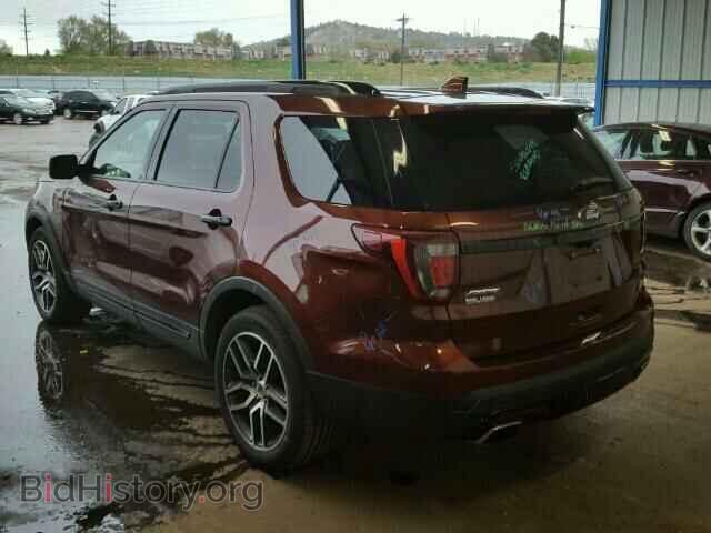 2016 FORD EXPLORER - VIN: 1FM5K8GT7GGB86485 - Фото 3