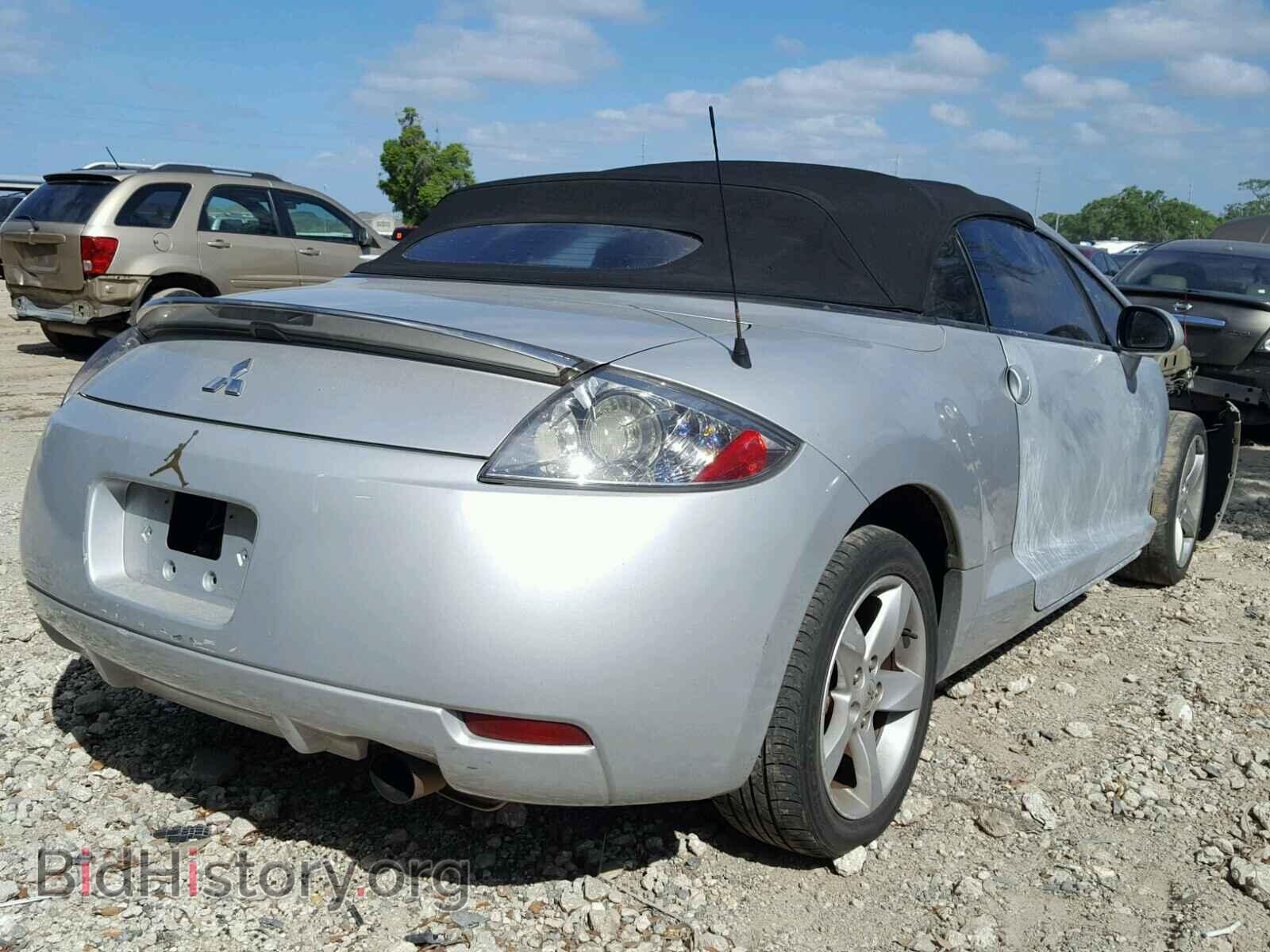 2007 MITSUBISHI ECLIPSE - VIN: 4A3AL25F97E052452 - Фото 4