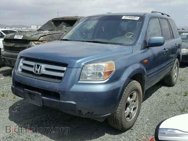 2006 HONDA PILOT - VIN: 5FNYF28426B021835 - Фото 2