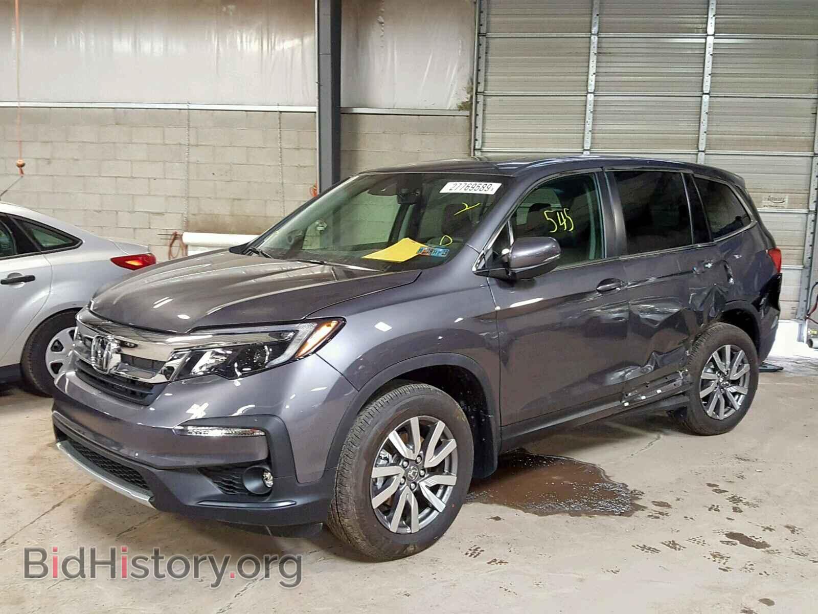 2019 HONDA PILOT EXL - VIN: 5FNYF6H56KB033092 - Фото 2