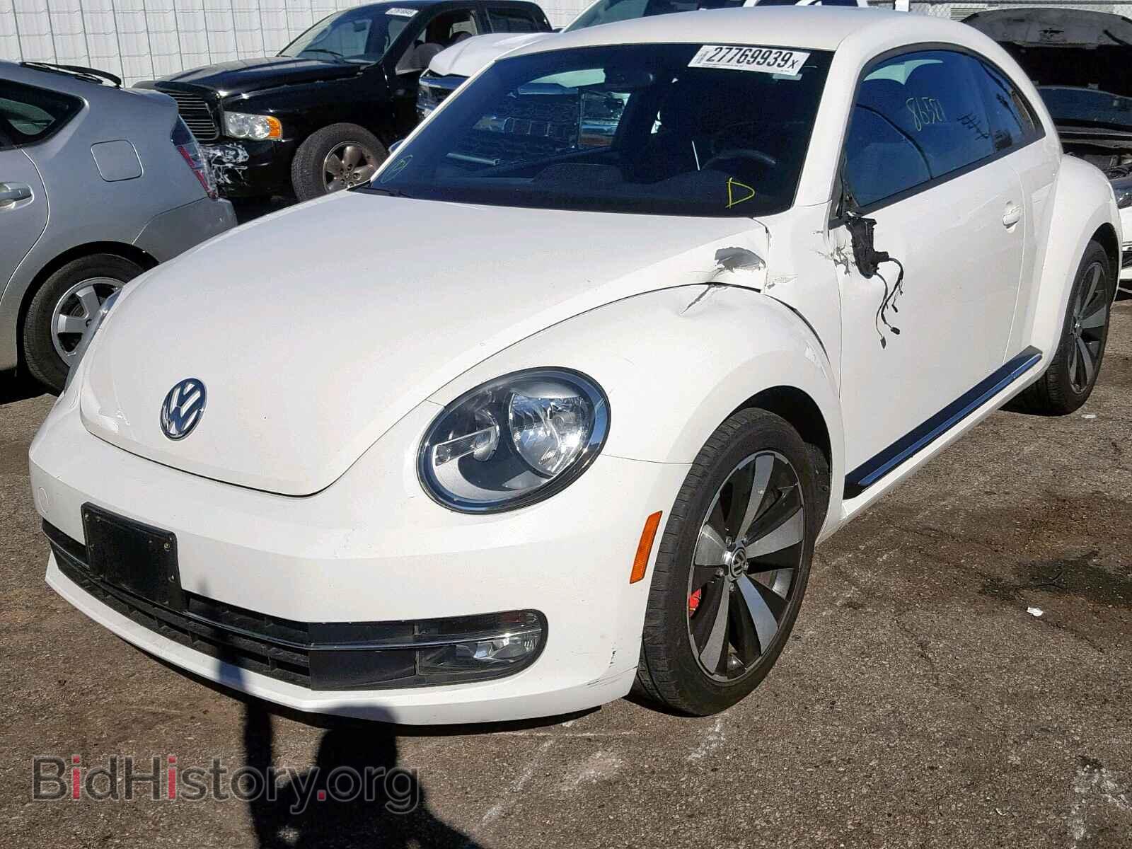 2012 VOLKSWAGEN BEETLE - VIN: 3VWVA7AT9CM654806 - Фото 2