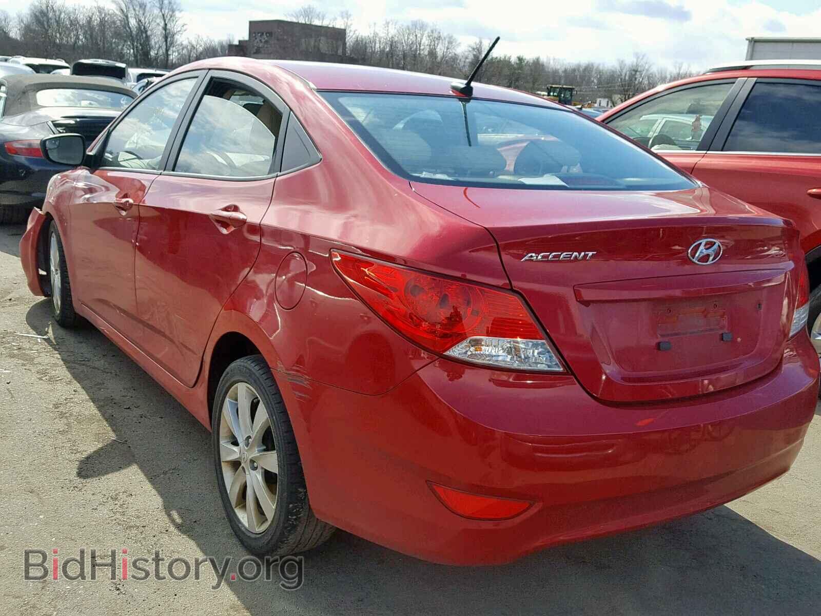 2014 HYUNDAI ACCENT - VIN: KMHCU4AE3EU776623 - Фото 3