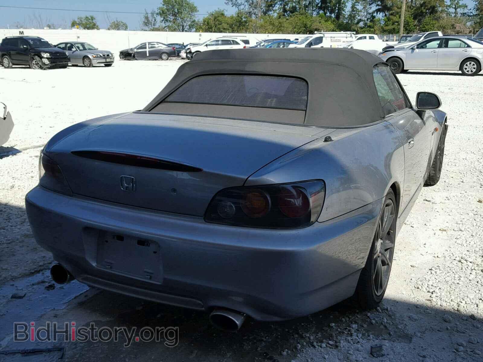 2004 HONDA S2000 - VIN: JHMAP21414S001406 - Фото 4