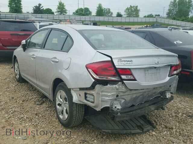 2014 HONDA CIVIC - VIN: 19XFB2F50EE013526 - Фото 3