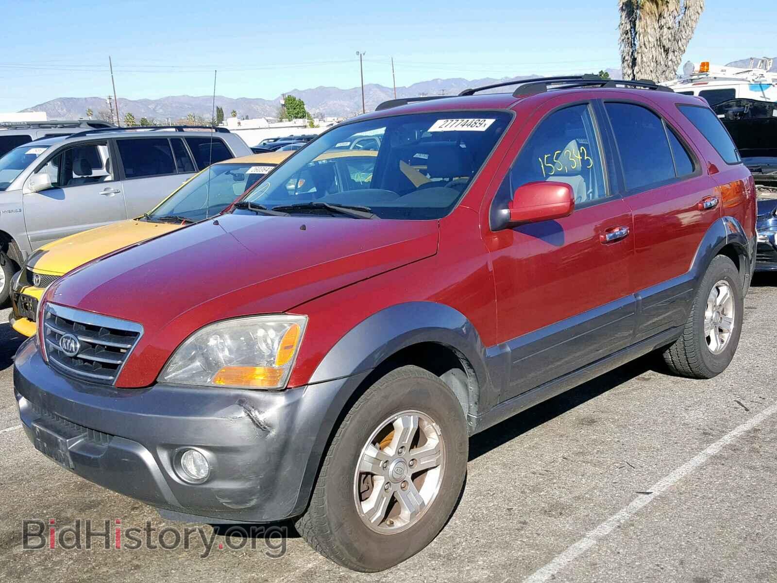 2007 KIA SORENTO EX - VIN: KNDJD736975671973 - Фото 2