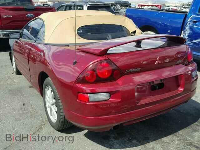 2001 MITSUBISHI ECLIPSE - VIN: 4A3AE35G61E005136 - Фото 3