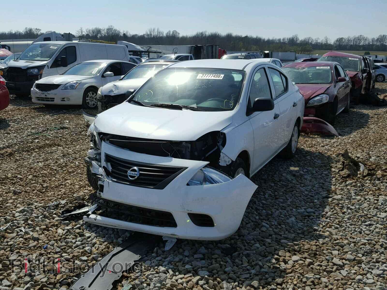 2014 NISSAN VERSA - VIN: 3N1CN7AP1EL829997 - Фото 2