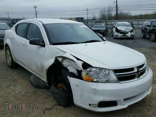 Фотография 1C3CDZAB3DN742119 - DODGE AVENGER 2013