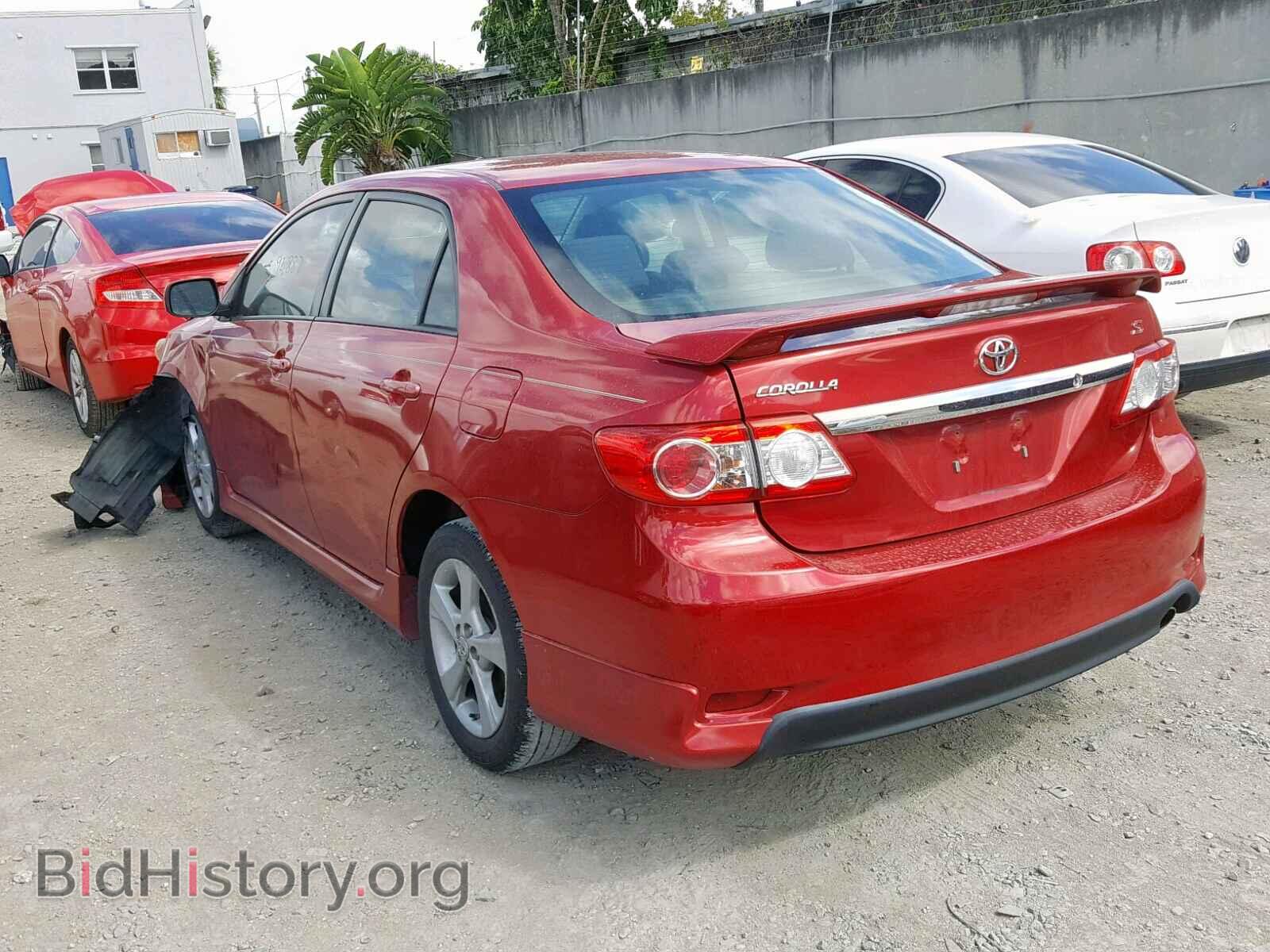 2011 TOYOTA COROLLA BA - VIN: 2T1BU4EE7BC687673 - Фото 3