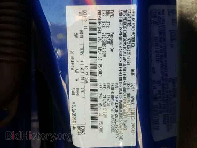 2014 FORD FOCUS - VIN: 1FADP3F20EL325976 - Photo 10