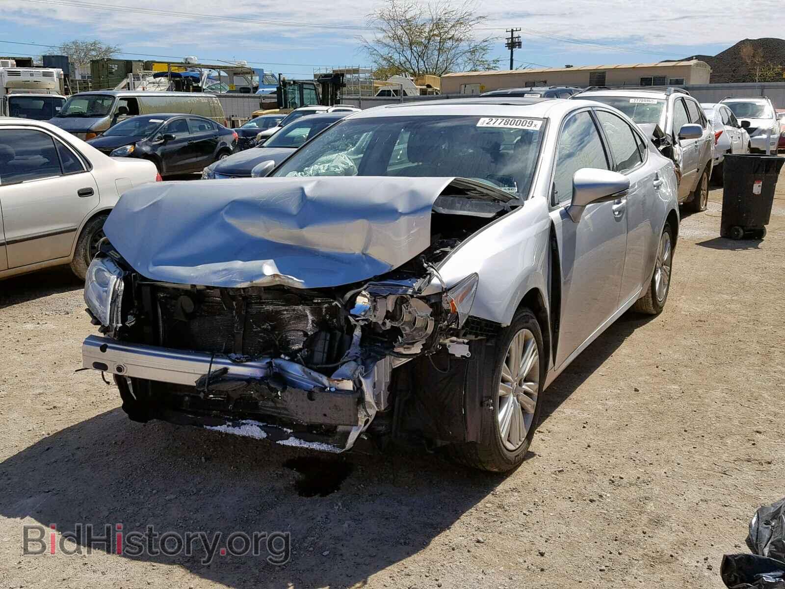 2013 LEXUS ES350 - VIN: JTHBK1GG2D2039256 - Фото 2