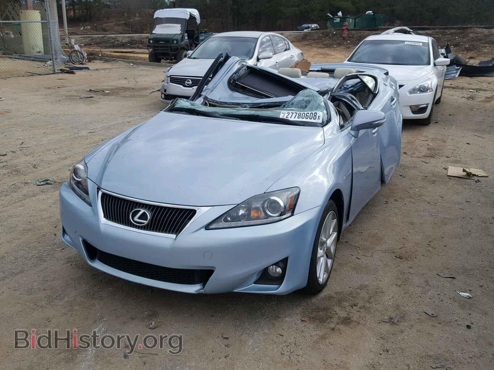 2012 LEXUS IS250 - VIN: JTHCF5C25C5054860 - Фото 2