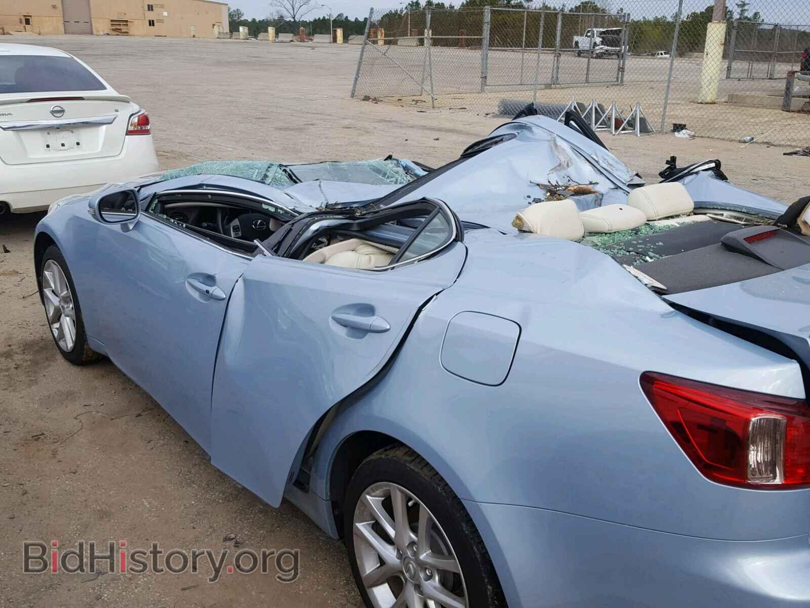 2012 LEXUS IS250 - VIN: JTHCF5C25C5054860 - Фото 9