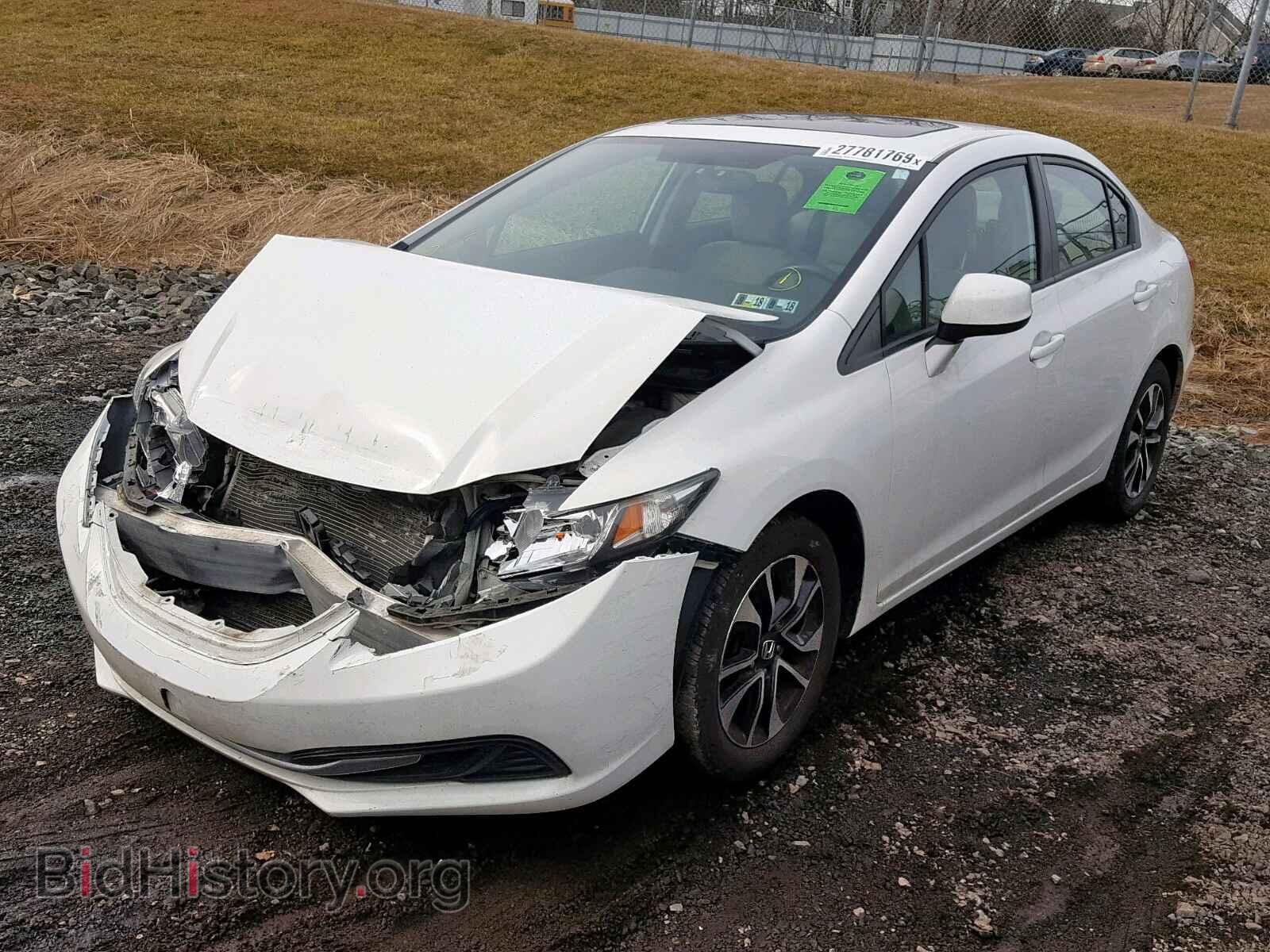 2013 HONDA CIVIC - VIN: 2HGFB2F82DH541048 - Фото 2