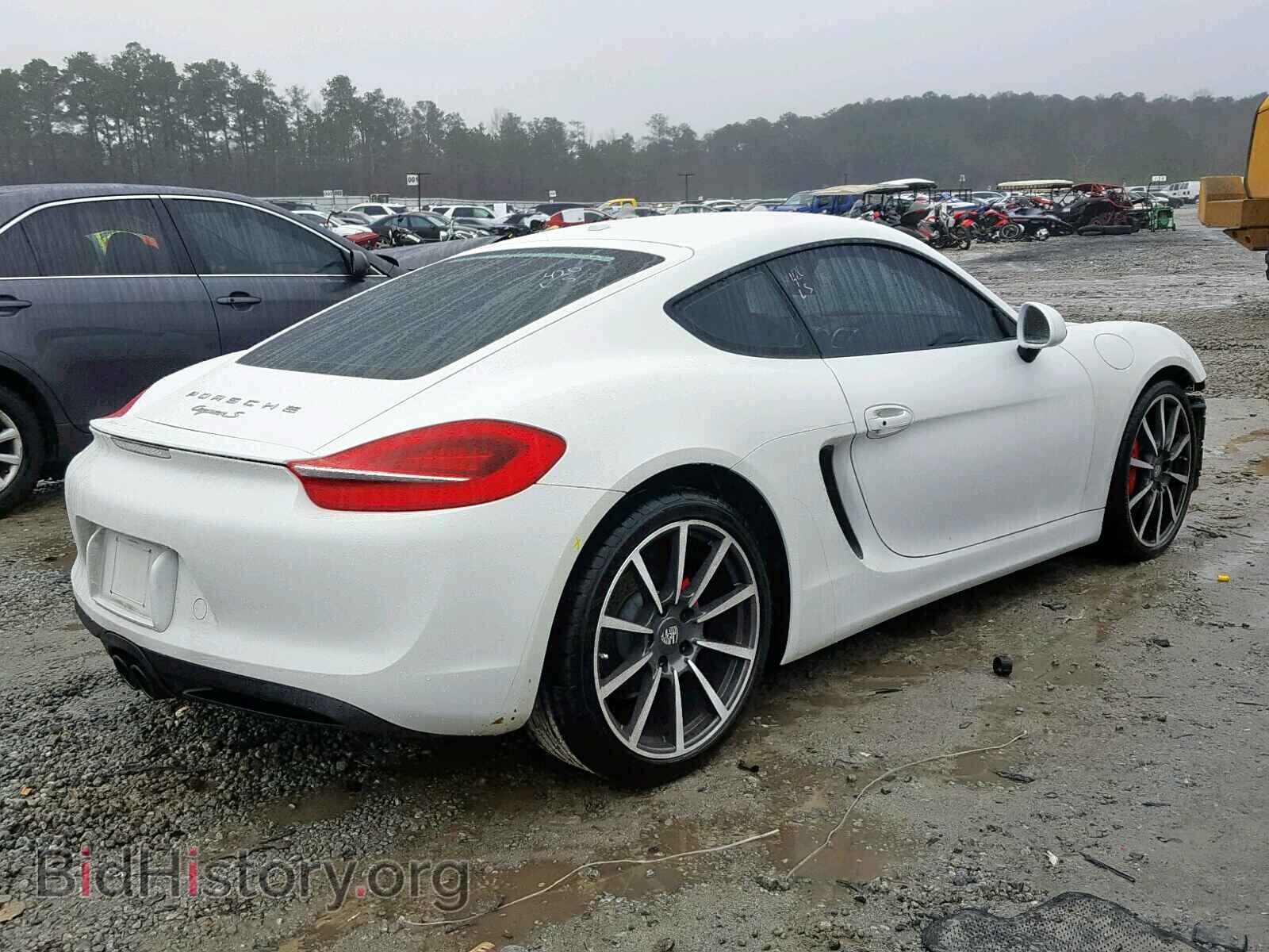 2014 PORSCHE CAYMAN - VIN: WP0AB2A82EK193584 - Фото 3