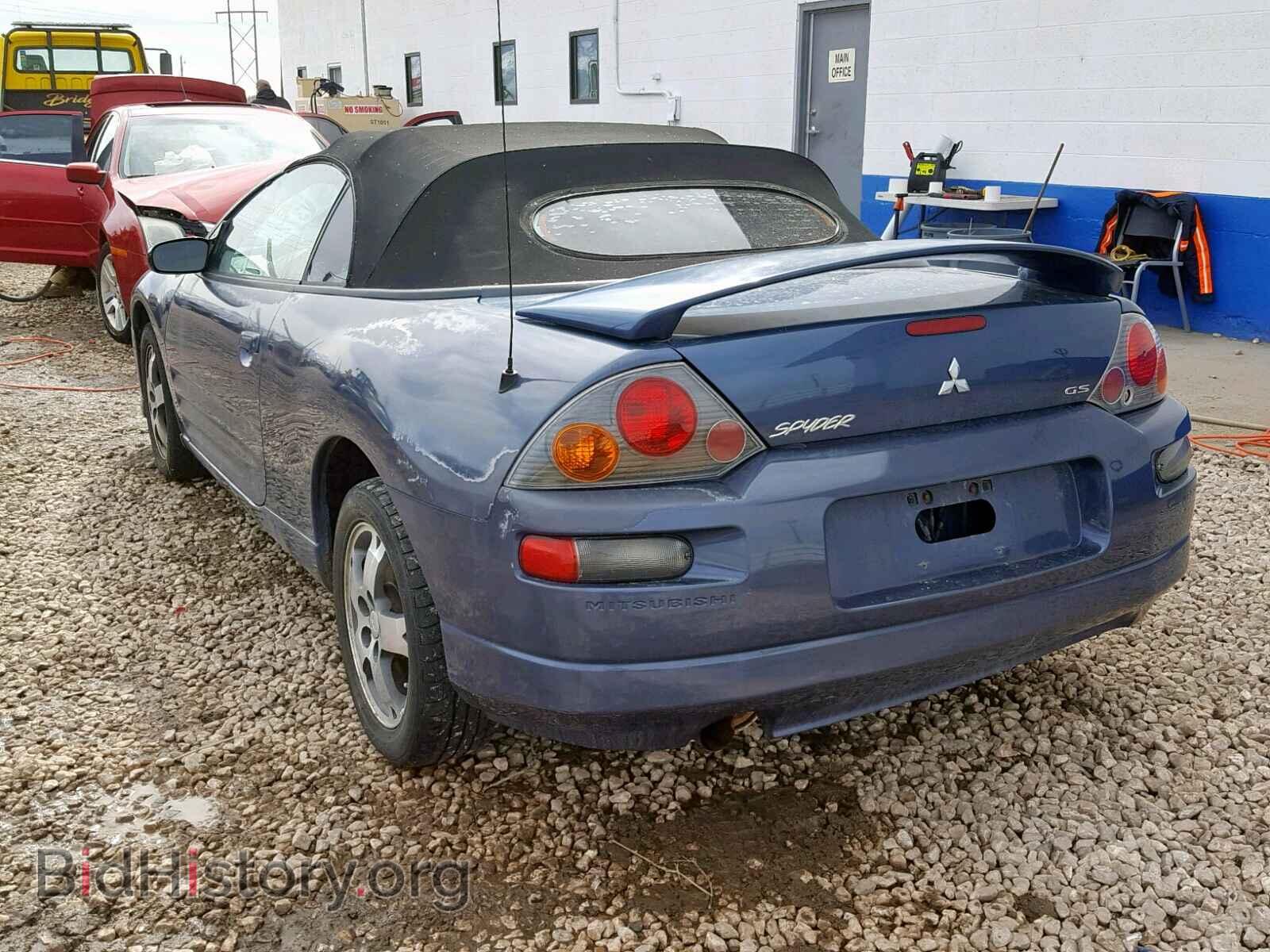 2003 MITSUBISHI ECLIPSE - VIN: 4A3AE45G03E107086 - Фото 3