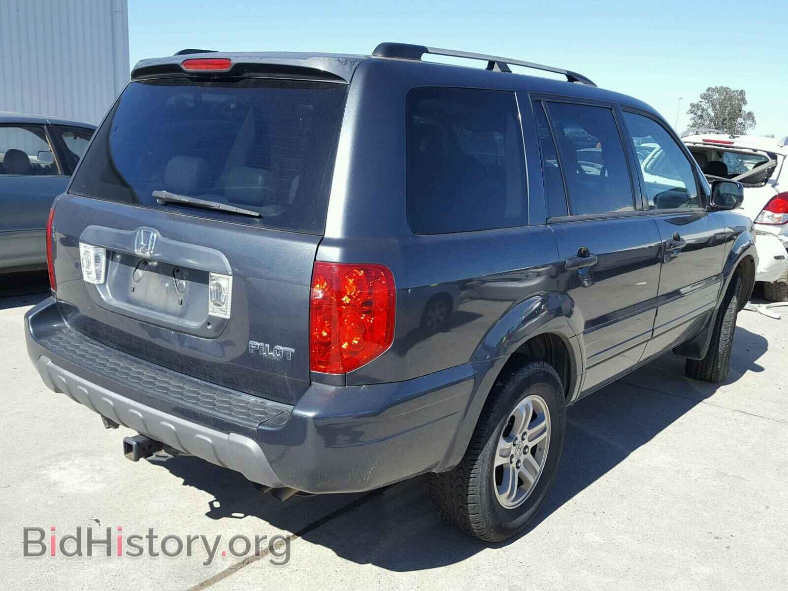 2005 HONDA PILOT - VIN: 2HKYF18585H565727 - Фото 4