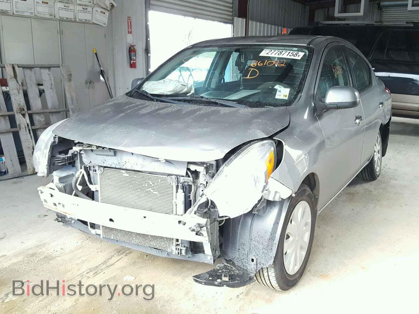 2013 NISSAN VERSA - VIN: 3N1CN7AP1DL861072 - Фото 2