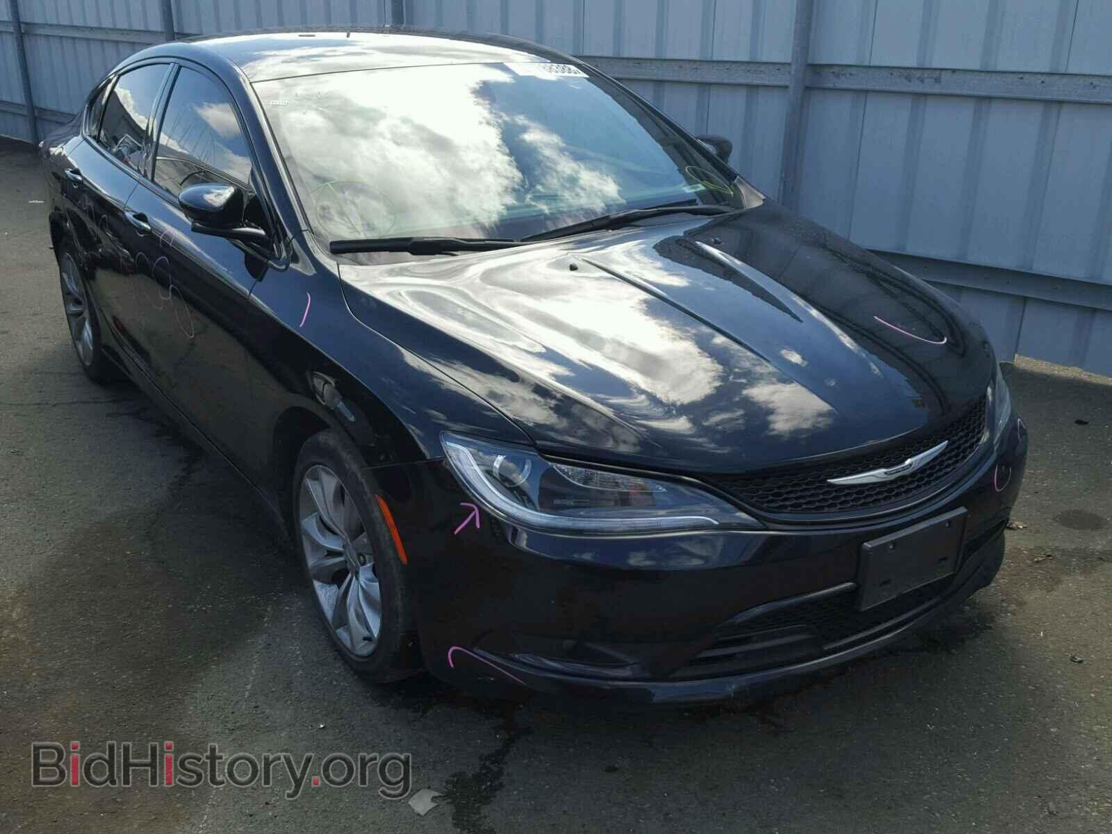 Фотография 1C3CCCBB9FN729974 - CHRYSLER 200 2015
