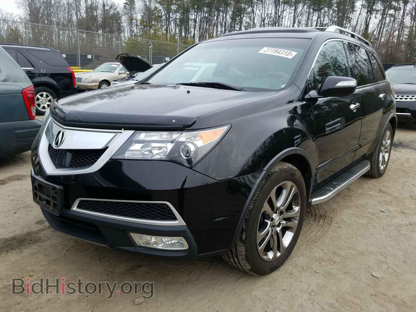 2012 ACURA MDX ADVANC - VIN: 2HNYD2H81CH524121 - Фото 2