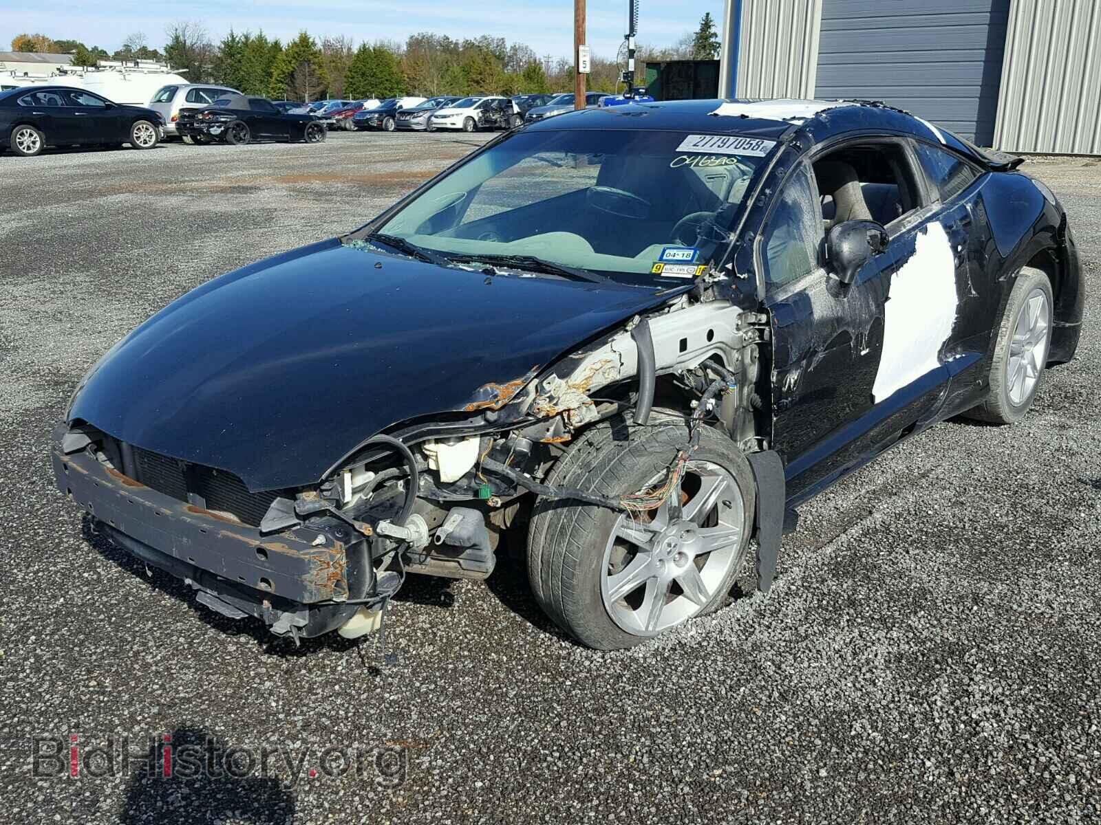 2007 MITSUBISHI ECLIPSE - VIN: 4A3AK34T57E046390 - Фото 2