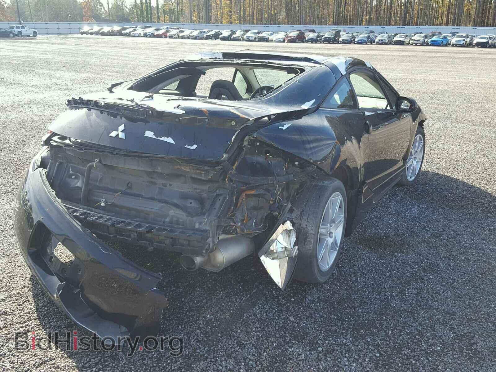 2007 MITSUBISHI ECLIPSE - VIN: 4A3AK34T57E046390 - Фото 4