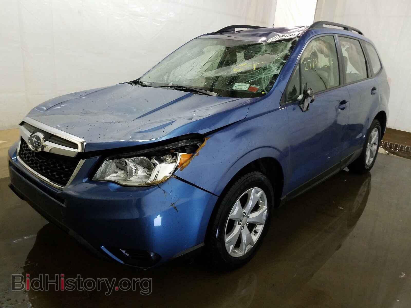 2015 SUBARU FORESTER - VIN: JF2SJABC2FH491122 - Фото 2