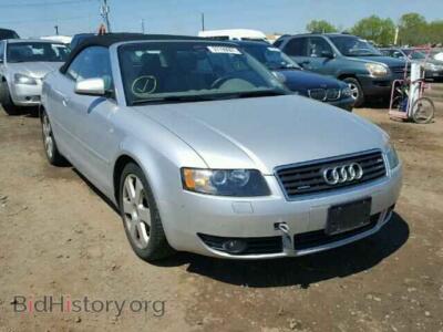 2005 Audi A4 A4 Quattro, серый — VIN WAUDT48H35K011321, Copart