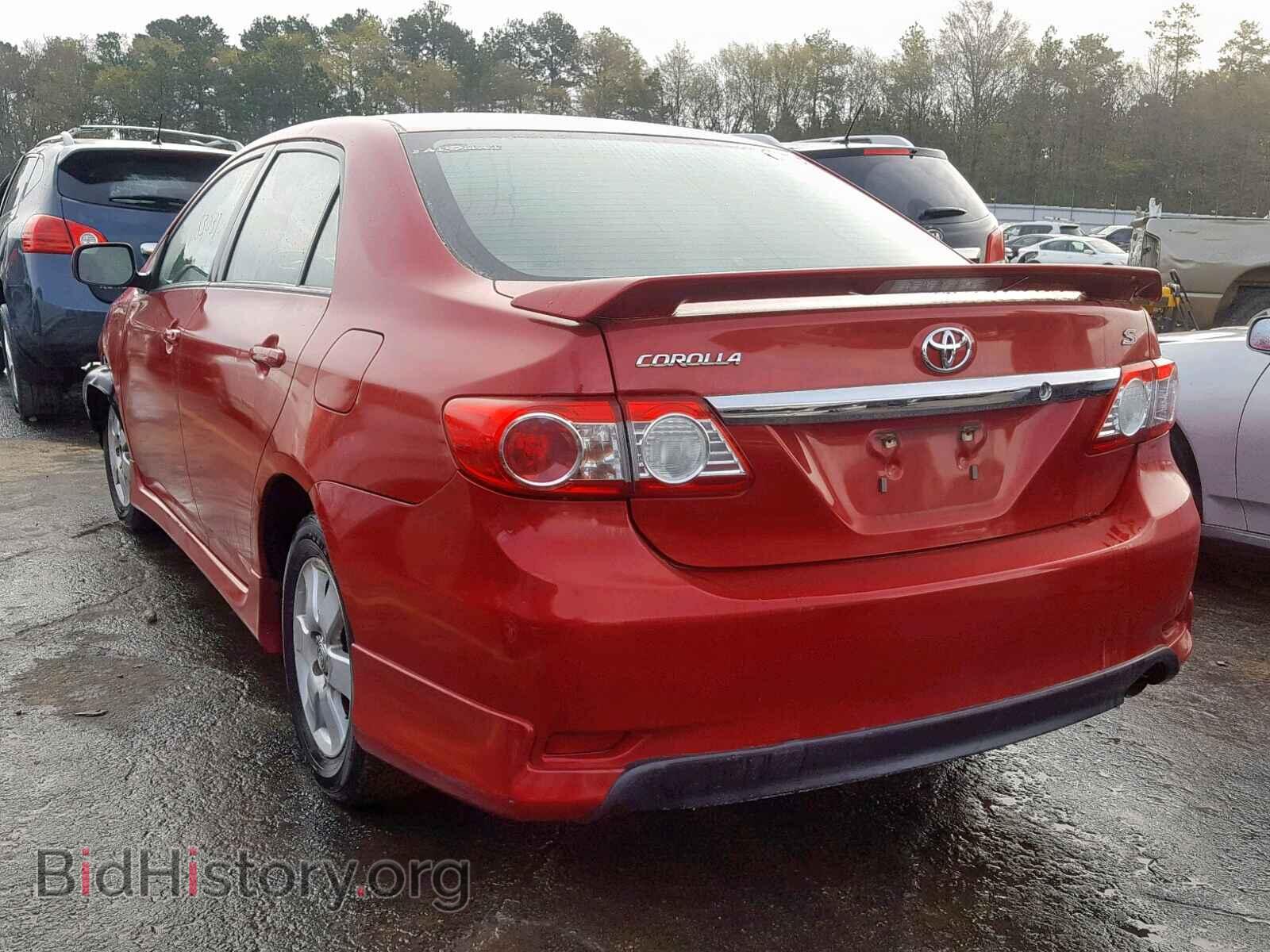 2013 TOYOTA COROLLA BA - VIN: 5YFBU4EE9DP083075 - Фото 3