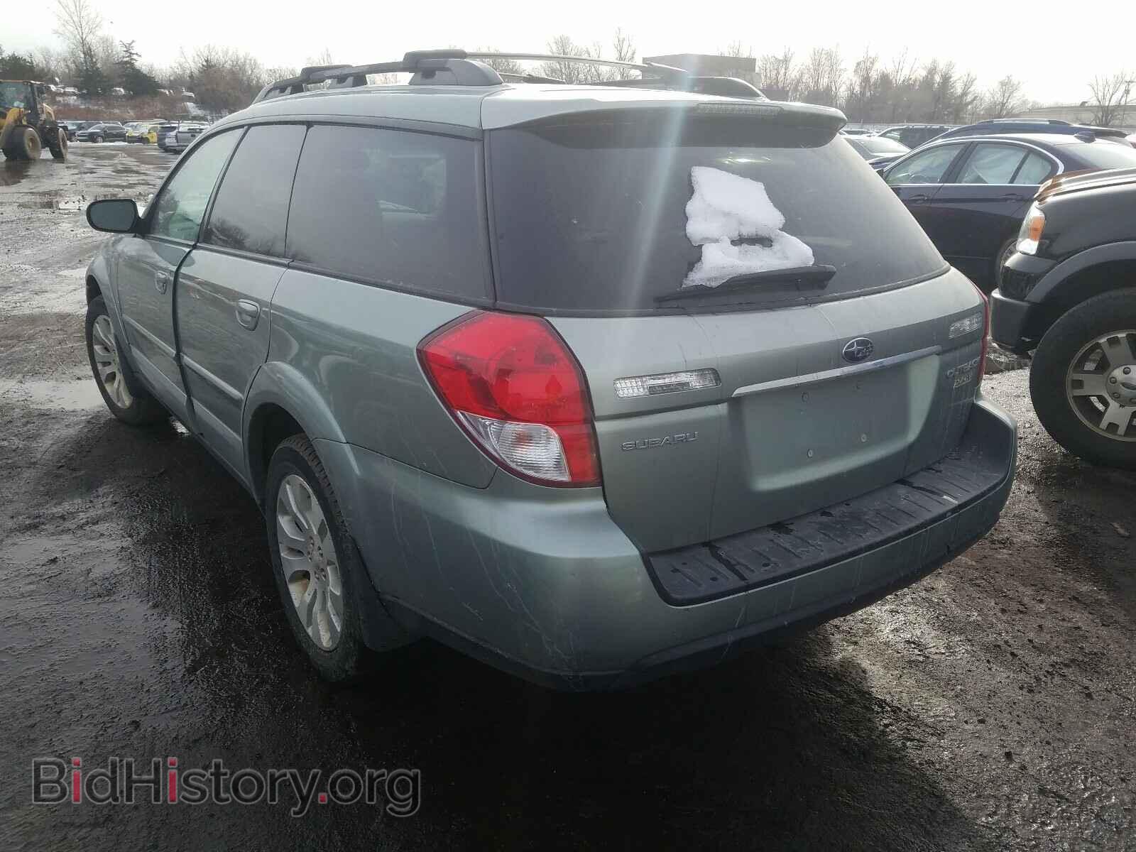 2009 SUBARU OUTBACK - VIN: 4S4BP66C197320405 - Фото 3