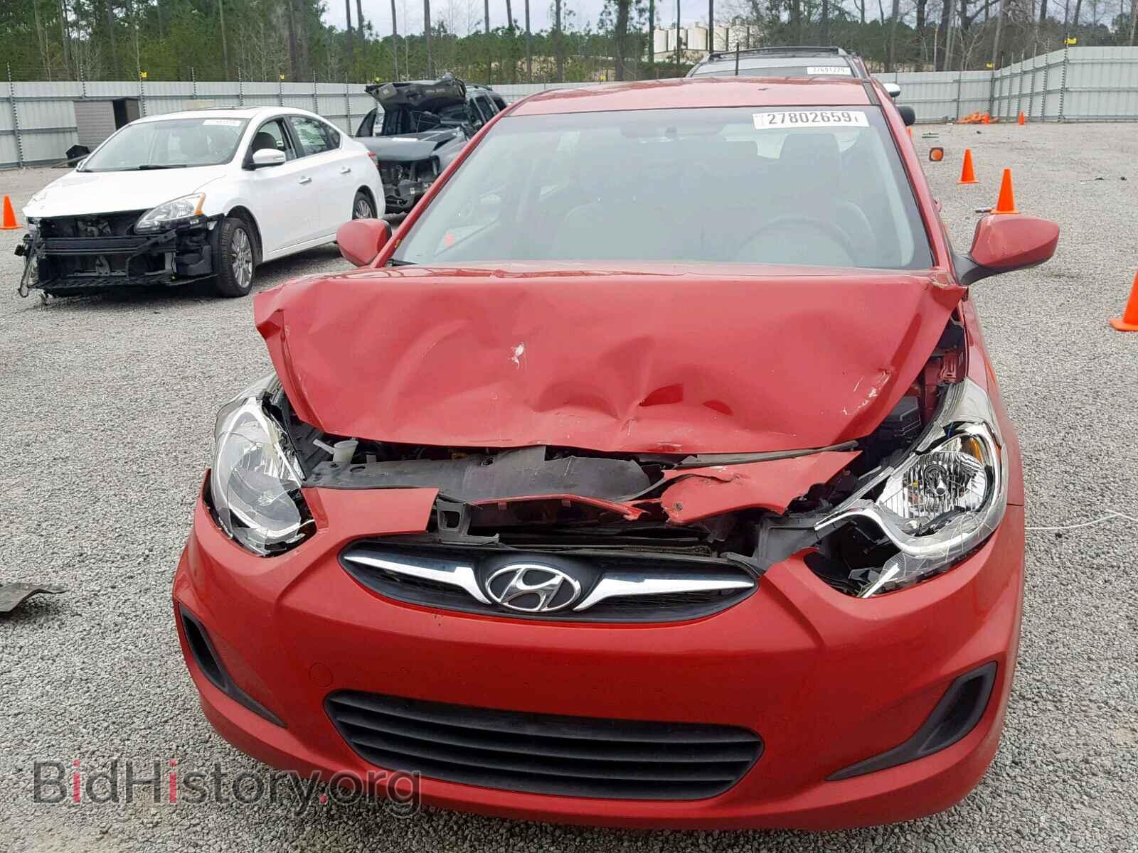 2012 HYUNDAI ACCENT - VIN: KMHCT5AE2CU050189 - Фото 9